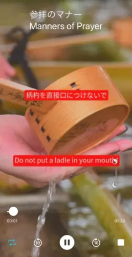 マナーも学べる